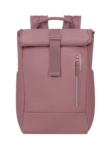 American Tourister Small Galactic Roll Top Backpack, 22.5L, Mauve - view 2, Mauve
