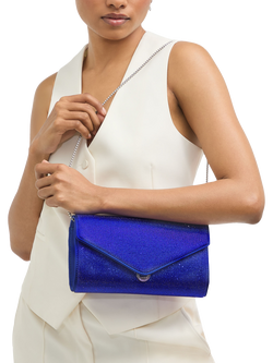Carvela Spiral Envelope Clutch Bag - view 2, Blue