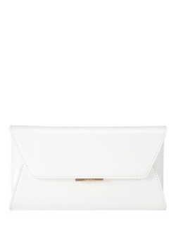 Carvela Spirit Clutch Bag, White