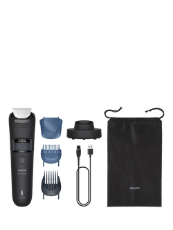 Philips 5000 Series Beard Trimmer, Black, Black