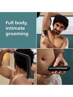 Philips BodyGroom 5475/15 5000 Series Body Groomer, Black - view 2, Black