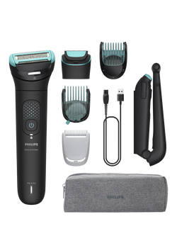 Philips 7000 Series 7480/15 BodyGroom Shaver, Black, Black