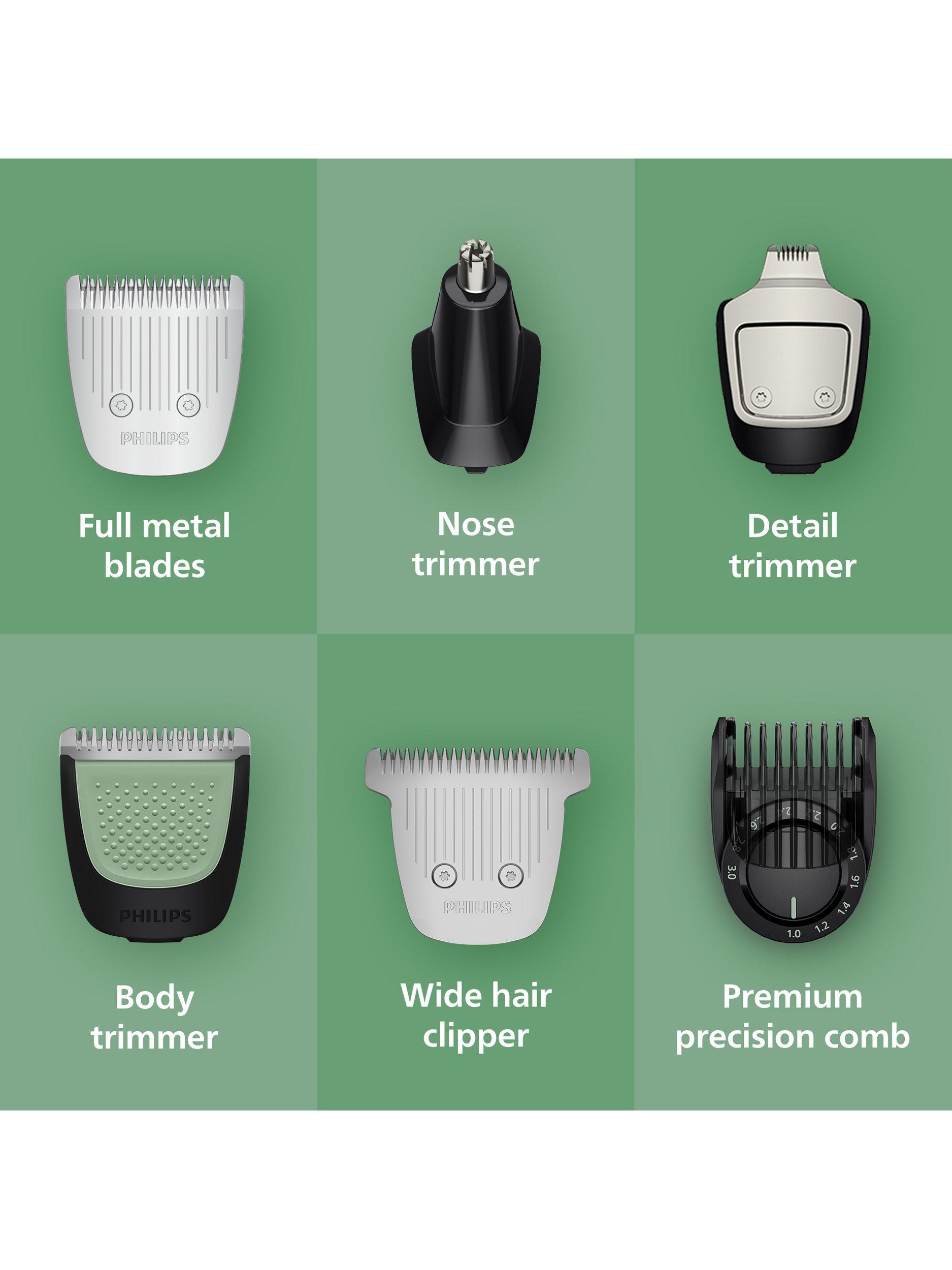 Philips 7000 Multigroom 17-in-1 Hair & Beard Trimmer MG7941/15, Grey