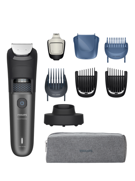 Philips BT7665/15 Series 7000 Beard Trimmer, Black, Black