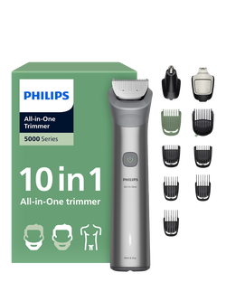 Philips 5000 Series MG5921/15  MultiGroom 10 in 1 All-in-One Trimmer, Grey, Grey
