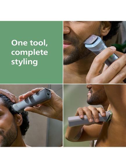 Philips 5000 Multigroom 10-in-1 Hair & Beard Trimmer MG5921/15, Grey - view 2, Grey