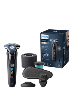Philips 7000 Series S7886/58 Electric Shaver, Black, Black