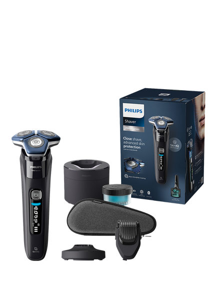 Philips 7000 Series S7886/58 Electric Shaver, Black, Black