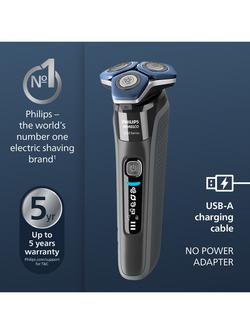 Philips 7000 Series S7887/55 Electric Shaver, Grey - view 2, Grey