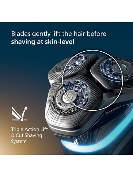 Philips XP9204/30 i9000 Prestige Shaver Wet & Dry Electric Shaver with Skin IQ Technology, Slate - view 2, Slate