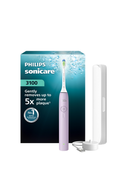 Philips Sonicare HX4033/27 3100 Electric Toothbrush & Travel Case, Lilac, Lilac