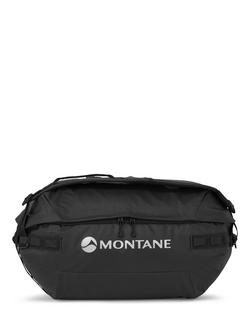 Montane Transition Weather Resistant 40L Duffel Bag, Black, Black