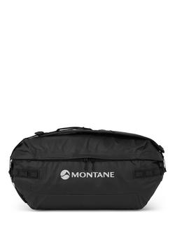 Montane Transition Weather Resistant 70L Duffel Bag, Black, Black