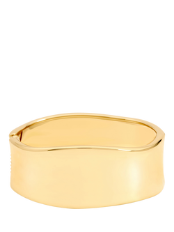 Jon Richard Large Curve Cuff, Gold