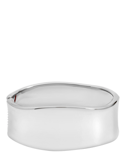 Jon Richard Large Curve Cuff, Silver