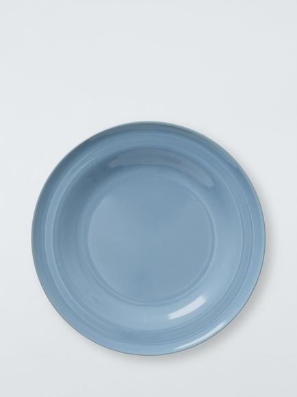 John Lewis Scandi Stoneware Dinner Plate, 27.8cm, Blue, Blue