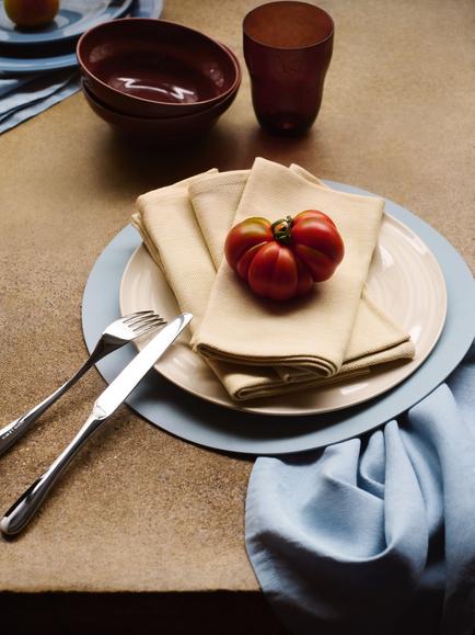 John Lewis Scandi Stoneware Side Plate, 21.9cm, Natural - view 2, Natural