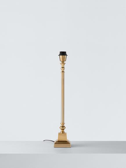 John Lewis Mora Lamp Base, Gold, Gold
