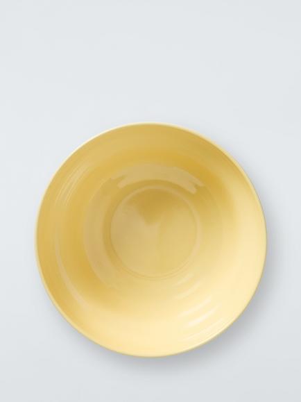 John Lewis Scandi Stoneware Cereal Bowl, 16cm, Yellow - view 2, Yellow