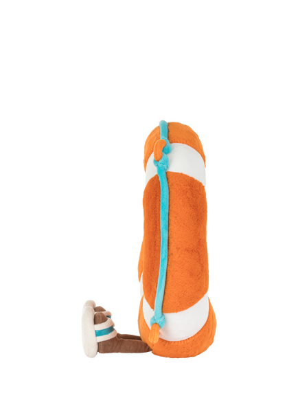 Jellycat Amuseables Life Ring Soft Toy - view 2, Orange