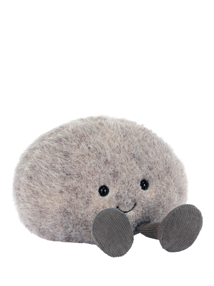 Jellycat Amuseables Pebble Soft Toy, Grey