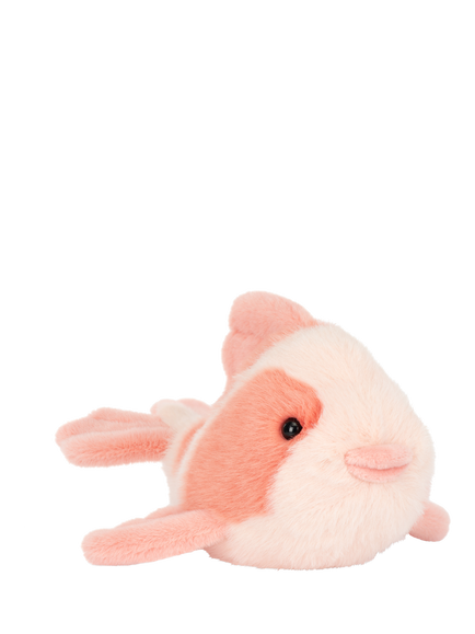Jellycat Fancy Carp Soft Toy, Peach