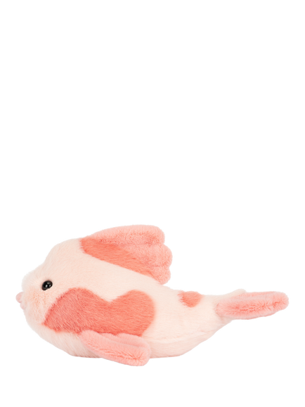 Jellycat Fancy Carp Soft Toy - view 2, Peach