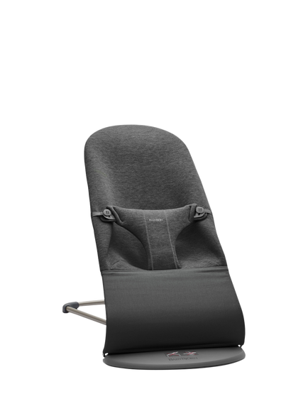 BabyBjörn Bliss 3D Jersey Baby Bouncer, Charcoal Grey, Charcoal Grey