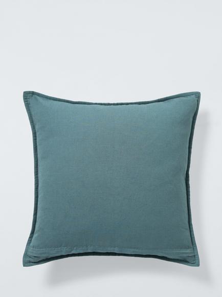 John Lewis Aria Pillowsham - view 2, Blue