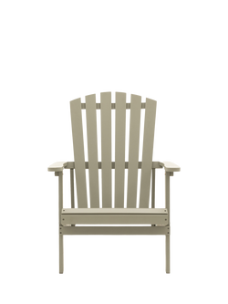 Gallery Direct Siena Acacia Wood Garden Lounge Chair, Grey, Grey