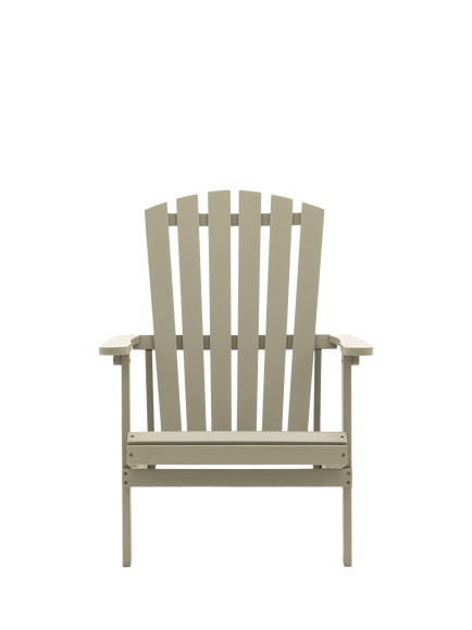Gallery Direct Siena Acacia Wood Garden Lounge Chair, Grey, Grey