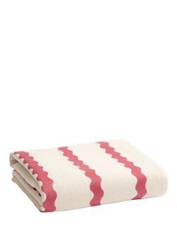 Christy Ultra Light Striped Beach Towel, Earth