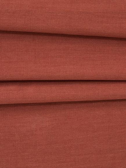 John Lewis Chunky Linen Fabric, Rust, Price Band D - view 2, Rust
