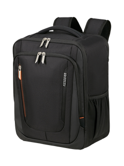 American Tourister Wanderlite Non-Expandable Cabin Backpack, 26L, Shadow Black