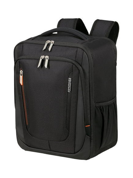 American Tourister Wanderlite Non-Expandable Cabin Backpack, 26L, Shadow Black