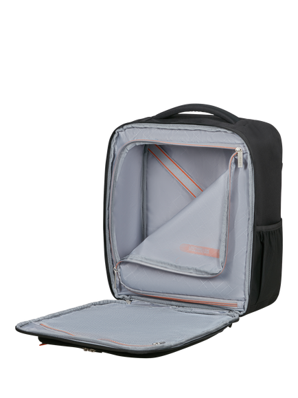 American Tourister Wanderlite Non-Expandable Cabin Backpack, 26L - view 2, Shadow Black