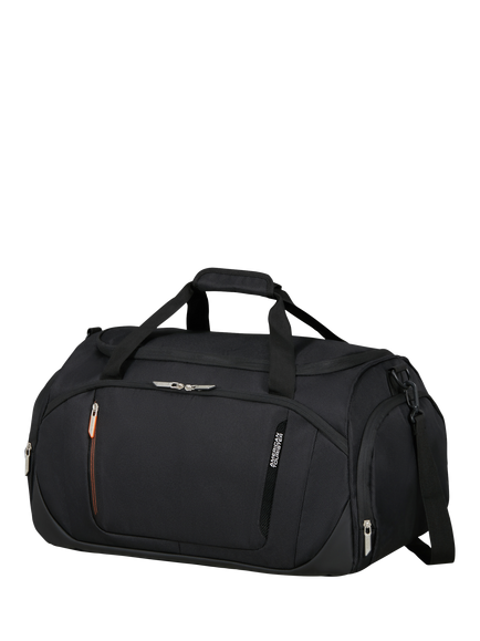 American Tourister Wanderlite Duffle Travel Bag, 53L, Dark Navy, Shadow Black