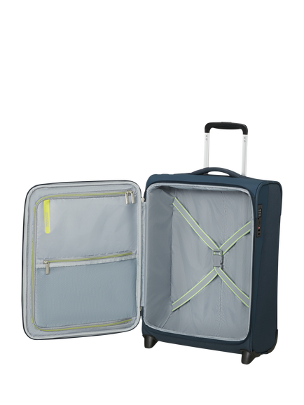 American Tourister Wanderlite Non-Expandable Upright Cabin Case, 43L - view 2, Dark Navy