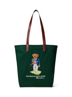 Ralph Lauren US Open Shopper Tote Bag, Green, Moss Agate