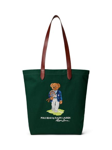 Ralph Lauren US Open Shopper Tote Bag, Green, Moss Agate