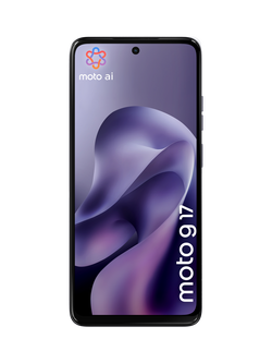 Motorola G17 Smartphone, Android, 4GB RAM, 6.72”, 5G, SIM Free, 128GB, Evening Blue - view 2, Evening Blue