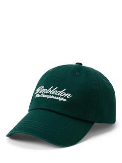 Polo Ralph Lauren X Wimbledon 2026 Baseball Cap, Moss Agate, Moss Agate
