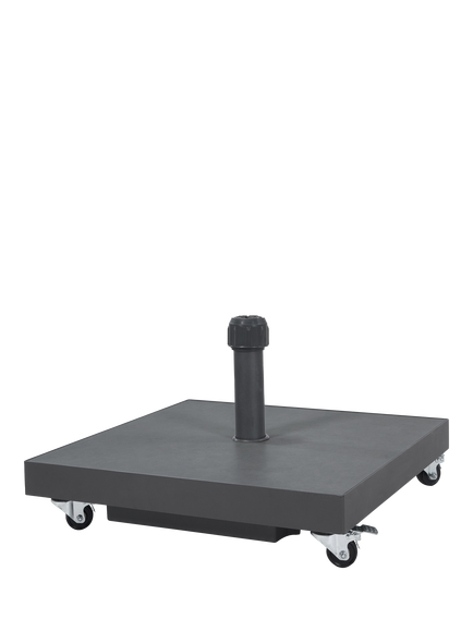 Pacific Ceramica Platinum Parasol Base, 40kg, Anthracite Grey