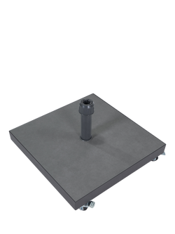 Pacific Ceramica Platinum Parasol Base, 40kg - view 2, Anthracite Grey