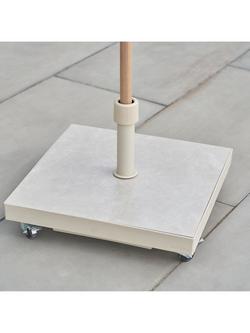 Pacific Ceramica Platinum Parasol Base, 40kg - view 2, Sandstone