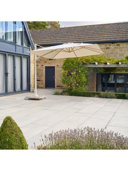 Pacific Premium Nexus T2 Free-Arm Tilt Parasol & Base with Cover, 3m - view 2, Champagne
