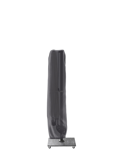 Pacific Platinum Aerocover for Free-Arm Parasol, 250 x 60cm, Grey