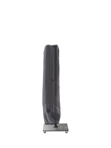 Pacific Platinum Aerocover for Free-Arm Parasol, 292 x 65cm, Grey