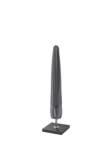 Pacific Platinum Aerocover for Centre Polo Parasol, 215 x 40cm, Grey