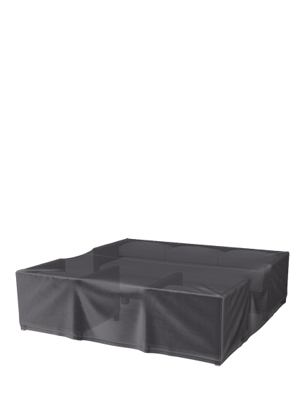 Pacific Square Garden Lounging Set Platinum Aerocover, 220 x 70cm, 